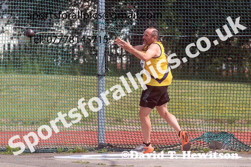 Hammer, 2025 NEMAA Track and Field, Monkton. Photo: David T. Hewitson/Sports for All Pics